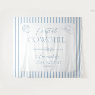 Tapiz Gorra de la niña costera Bachelorette Occidental