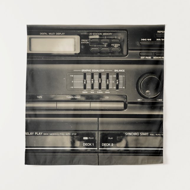 Tapiz Grabador de cinta (Anverso)