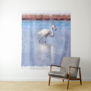 Tapiz Gracia Flamingo Y Agua De Belleza