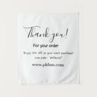 Gracias por la compra detalle de negocio familiar 