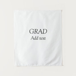 Tapiz Grad simple minimalista graduación elegante modern