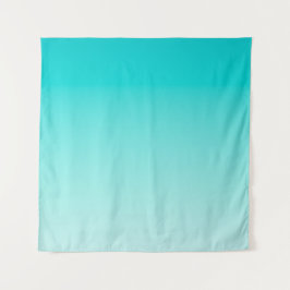 Tapiz gradiente acuático verde azulado