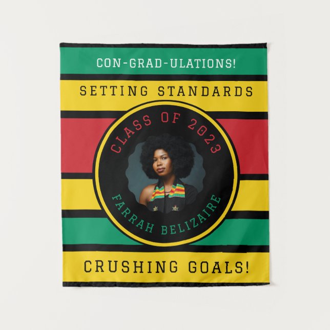 Tapiz Graduación de Foto Panafricana (Anverso)