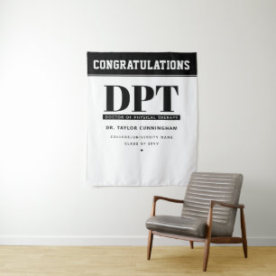 Tapiz Graduación de Terapia Física Moderna DPT