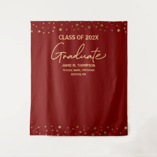 Tapiz Graduación del año de referencia de clase PERSONAL