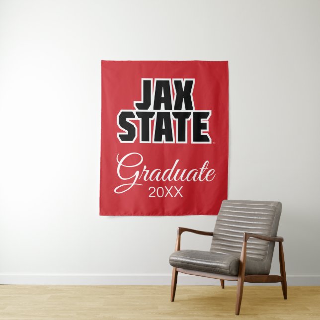 Tapiz Graduación en la Universidad Estatal de Jacksonvil (In situ)