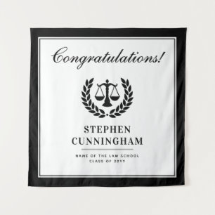 Tapiz Graduación Personalizada de Facultad de Derecho Mo