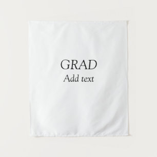 Tapiz Graduación simple mínima tipografía elegante moder