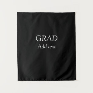 Tapiz Graduación simple minimalista elegante tipografía