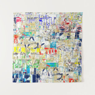 Tapiz Graffiti street wall. Grunge wallart,street,backgr