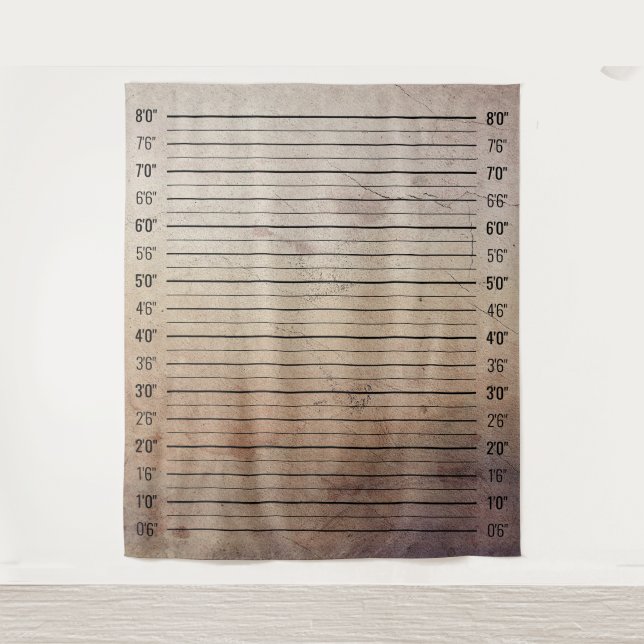 Tapiz Gráfica de altura de la captura de bigotes para la (Anverso)