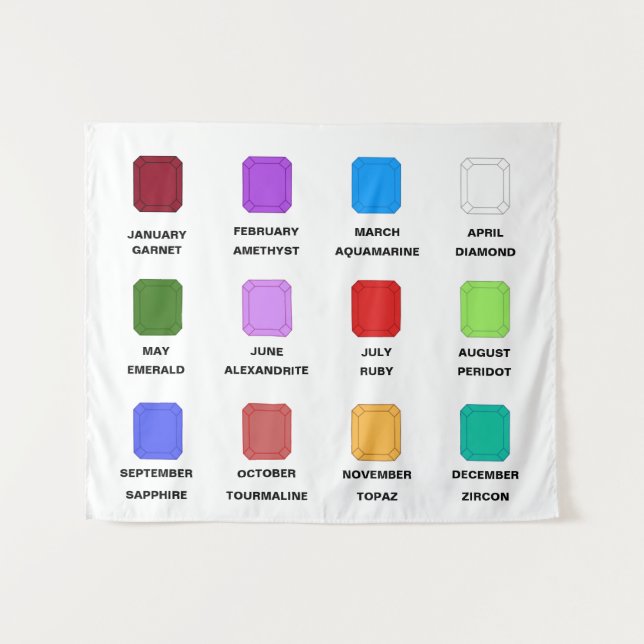 Tapiz Gráfico de aritmética de esmeralda del caos blanco (Anverso (horizontal))