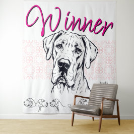 Tapiz Gran bienvenida al show de danés