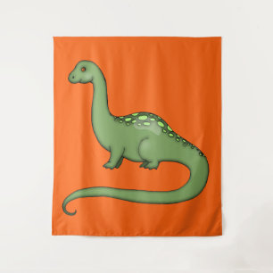 Tapiz Gran colgante de Brontosaurio para la habitación d