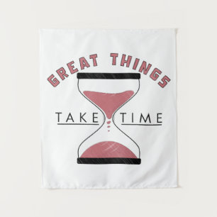 Tapiz Gran cosa cita motivacional del tiempo