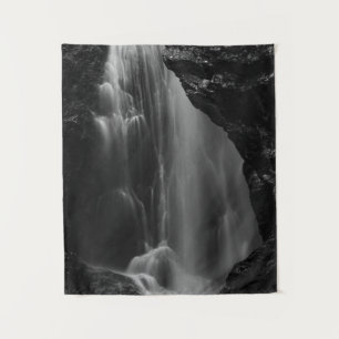 Tapiz Gran exposición a las cataratas negras y blancas