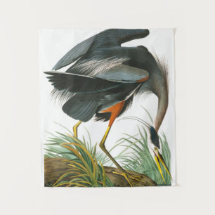 Tapiz Gran garza azul de John James Audubon