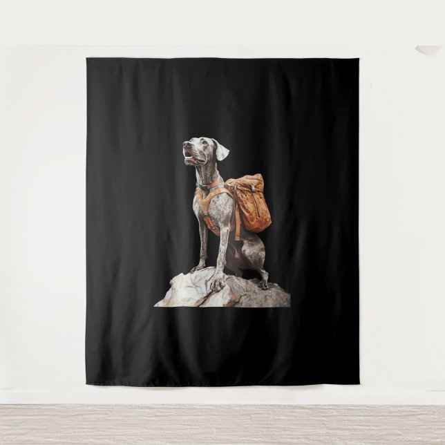 Tapiz Gran Pitbull Dane (Anverso)