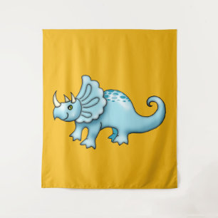 Tapiz Gran Triceratops Lindo Colgante para Pared para Ha