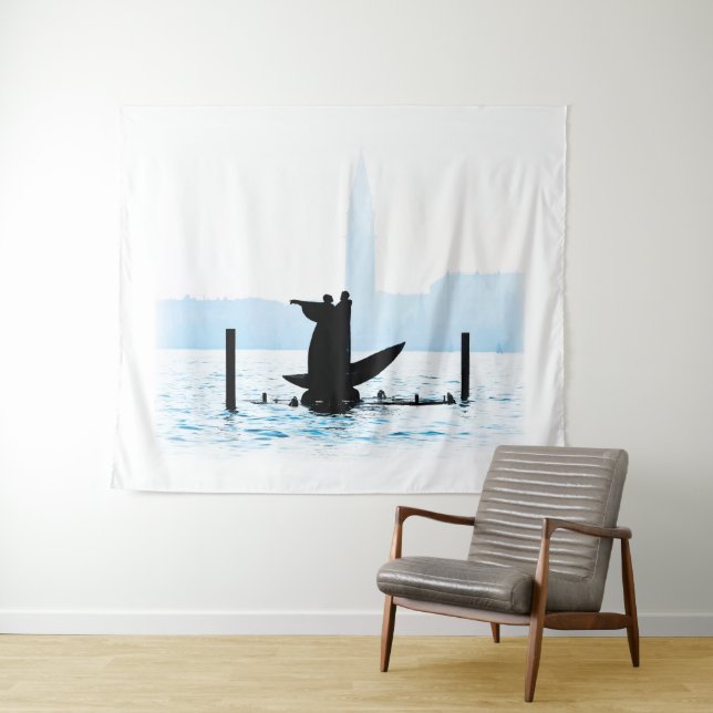 Tapiz grande de mano de orientación (In situ (horizontal))