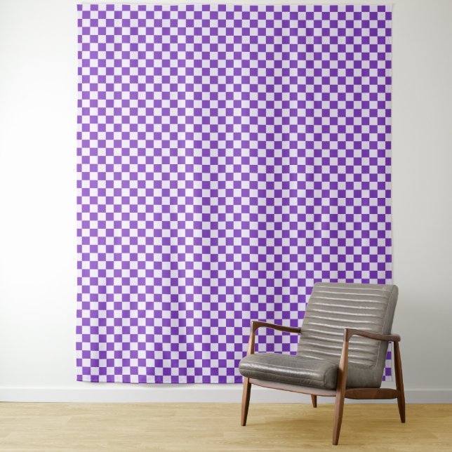 Tapiz Grape soda checkerboard pattern (In situ)