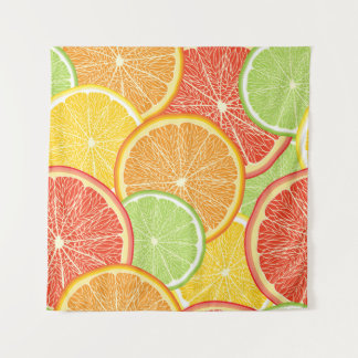 Tapiz Grapefruit y fondo abstracto naranja.