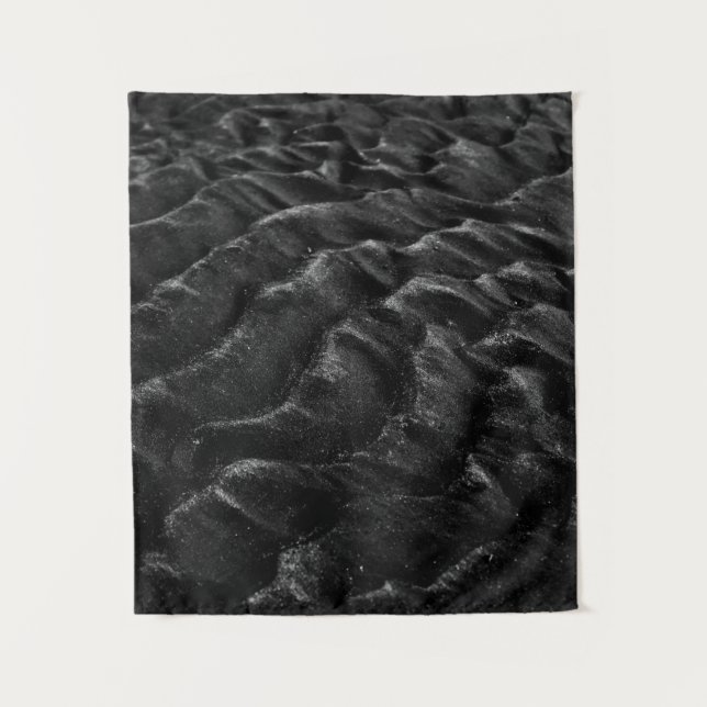 Tapiz Grayscale photography of sand (Anverso)