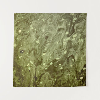 Tapiz Green abstract painting