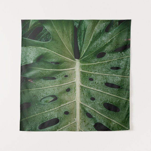 Tapiz Green leaf plant (Anverso)