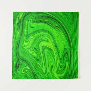 Tapiz Green oil paint abstract background. Oil paint gre