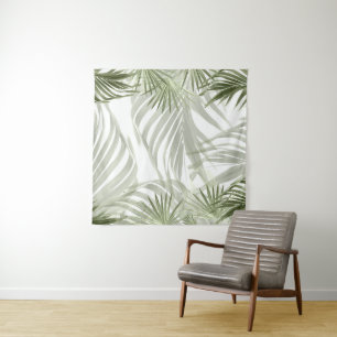 Tapiz Green Palm Bliss 1 #art #natural