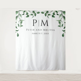Tapiz Greenery Wedding Backdrop