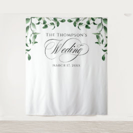 Tapiz Greenery Wedding Backdrop