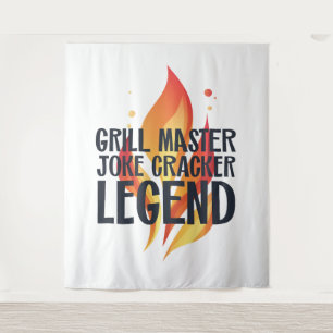 Tapiz Grill Legend BBQ Poster