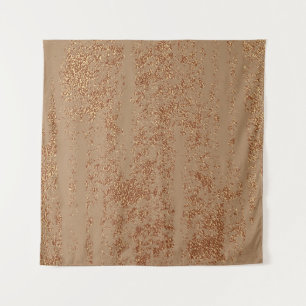 Tapiz Grunge design. Copper glossy background. Metallic 