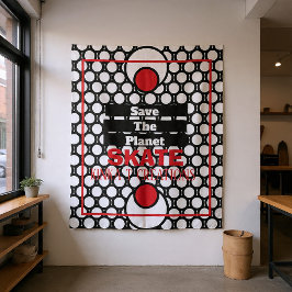 Tapiz Guardar La Pista De Patinaje Planeta