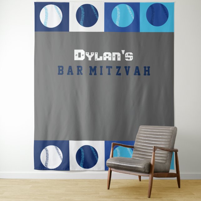 Tapiz GUAY BASEBALL Bar Mitzvah Photo Op Backups (In situ)