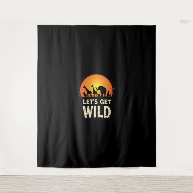 Tapiz Guay Safari Design Para Hombres Mujeres Niños Safa (Anverso)