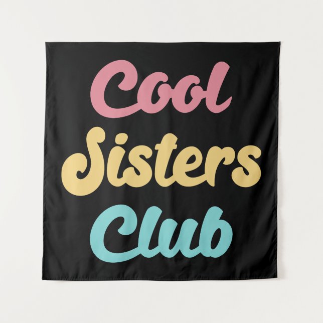 Tapiz Guay Sisters Club II (Anverso)