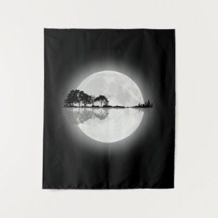 Tapiz Guitarra De Naturaleza Moonlight