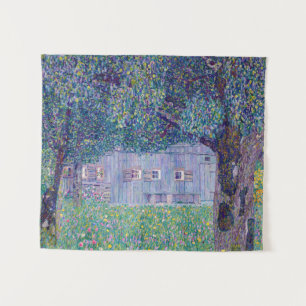 Tapiz Gustav Klimt - Casa de campo en Alta Austria