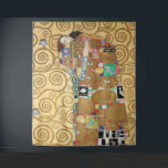 Tapiz Gustav Klimt - Complemento, Frisa Estúclet<br><div class="desc">El árbol de la vida,  la frisa estocleta,  los amantes del cumplimiento - Gustav Klimt,  Cardboard,  1909</div>