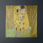 Tapiz Gustav Klimt - El beso<br><div class="desc">El beso/Der Kuss - Gustav Klimt en 1907-1908</div>