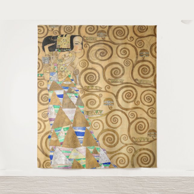 Tapiz Gustav Klimt - Expectativa, Frieze Stoclet (Anverso)