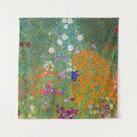 Gustav Klimt - Jardín de flores