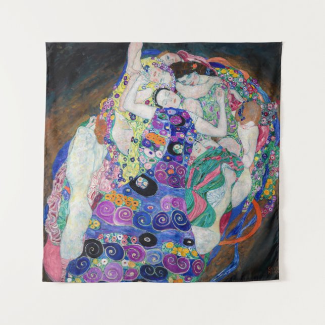 Tapiz Gustav Klimt - La Virgen (Anverso)