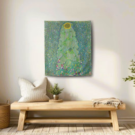 Tapiz Gustav Klimt Sunflower, Jardín de flores de época