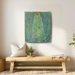 Tapiz Gustav Klimt Sunflower, Jardín de flores de época