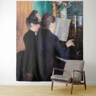 Tapiz Gustave Caillebotte - La lección del piano