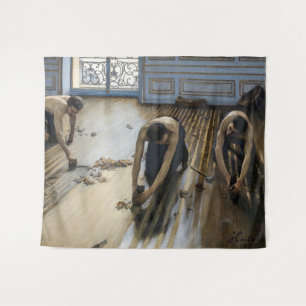 Tapiz Gustave Caillebotte - Los raspadores de suelos